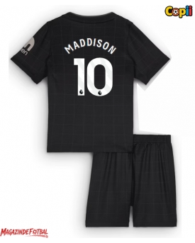 Tottenham Hotspur James Maddison #10 Echipament de Fotbal Replică 2025-26 Copii Deplasare (+ Șorturi)